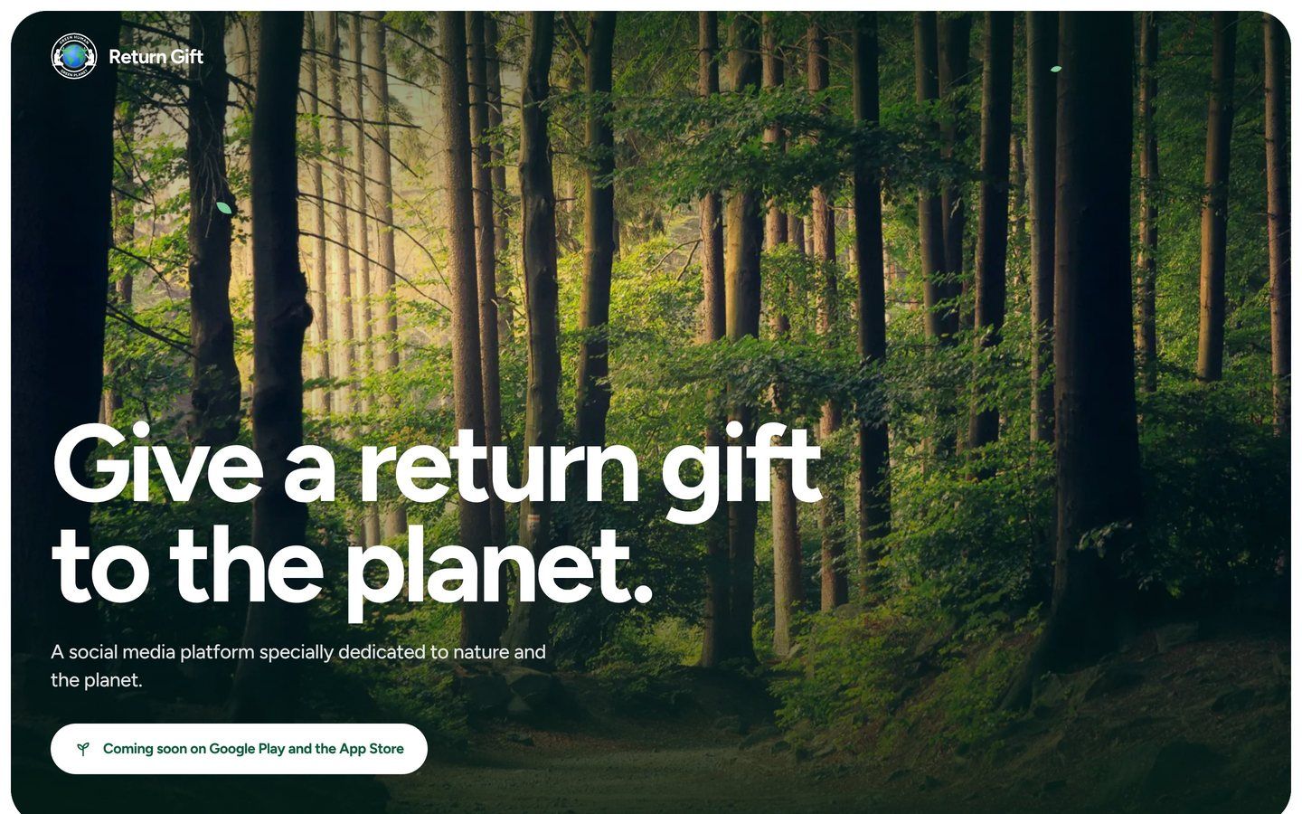 The Return Gift website