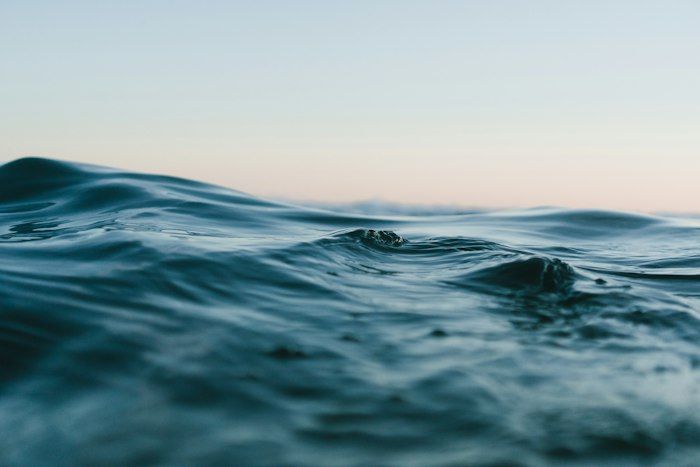 A wave on the sea